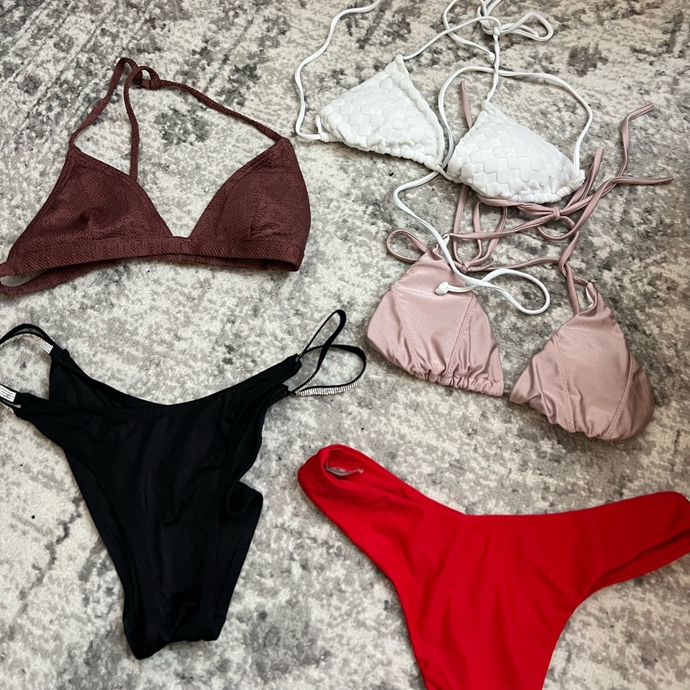 Assorted bikinis
